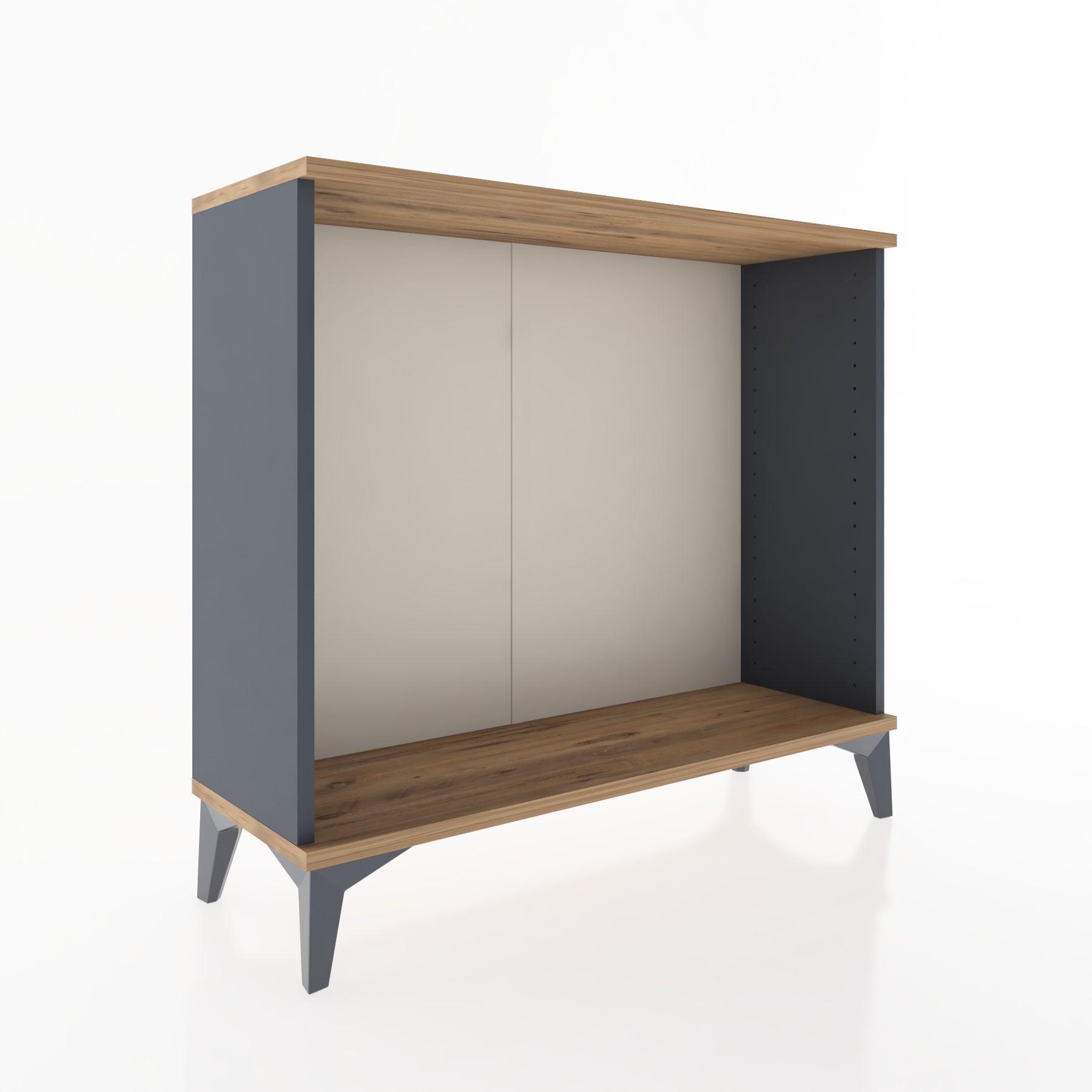 Woodntry Modüler Şifonyer Tek Bölmeli 88x30x68 cm Antrasit - Woodntry
