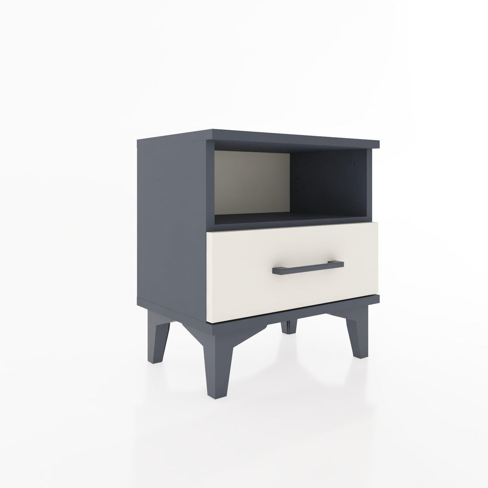 Woodntry Modüler Komodin Raf ve Çekmece 44x30x36 cm Antrasit - Woodntry