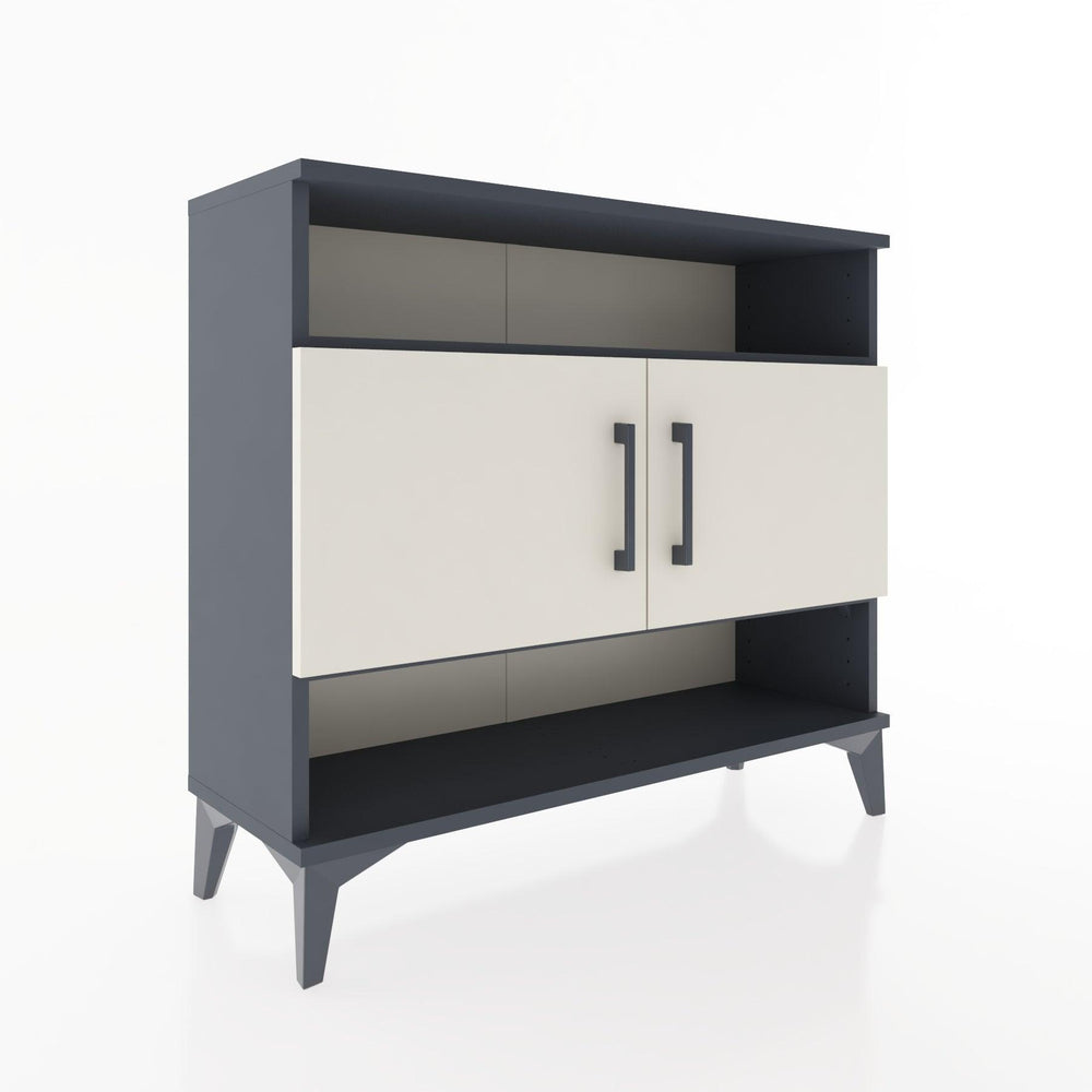 Woodntry Modüler Şifonyer Raf ve İki Kapaklı V3 88x30x68 cm Çam - Woodntry