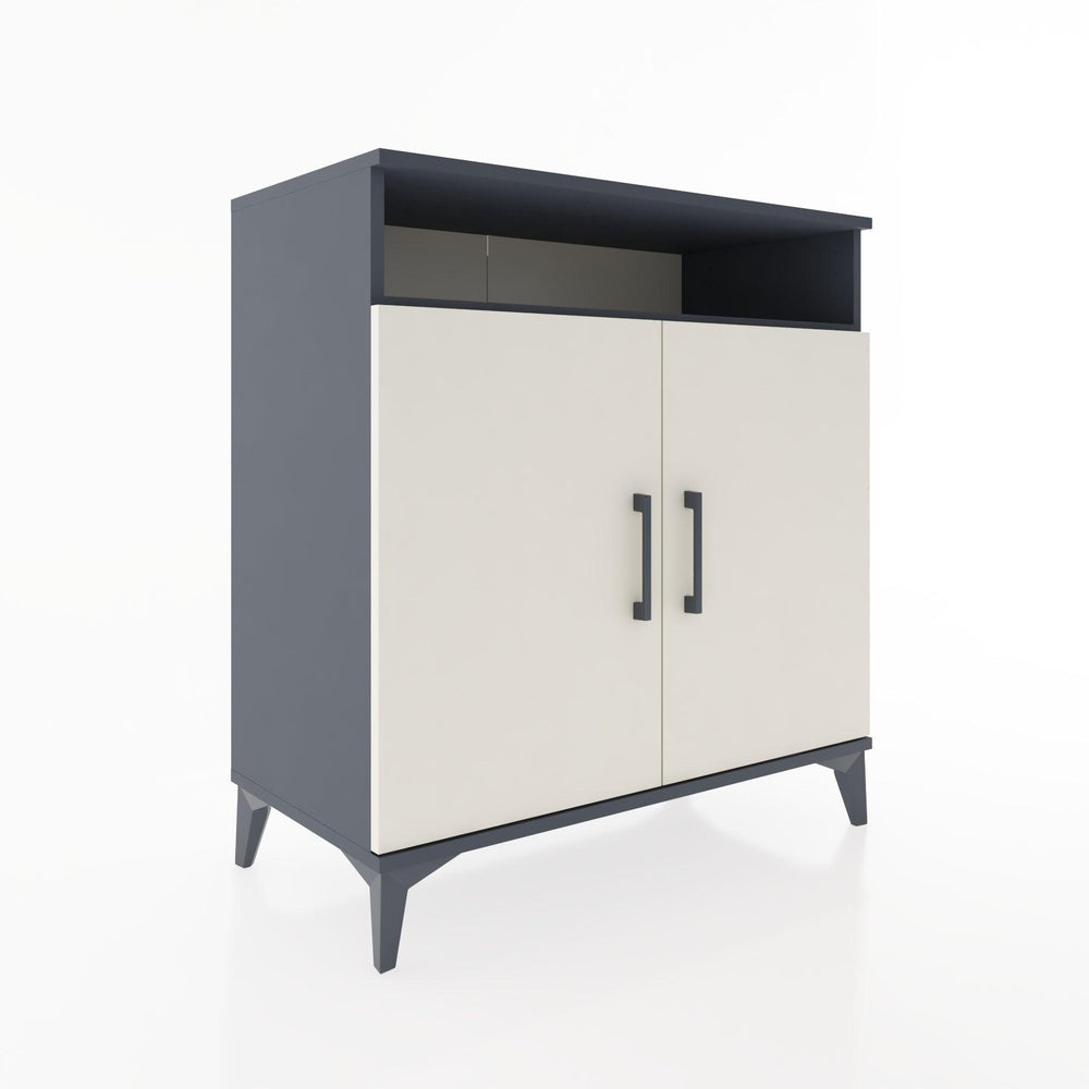 Woodntry Modular Dresser Anthracite 88x44x84 cm with Cover and Shelf KR85-2