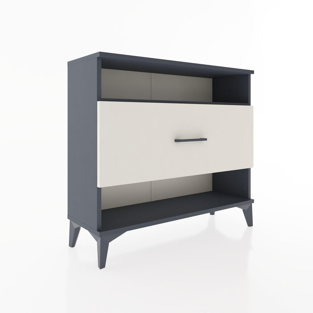 Woodntry Modüler Şifonyer Raf ve Çekmece V2 88x30x68 cm Antrasit - Woodntry