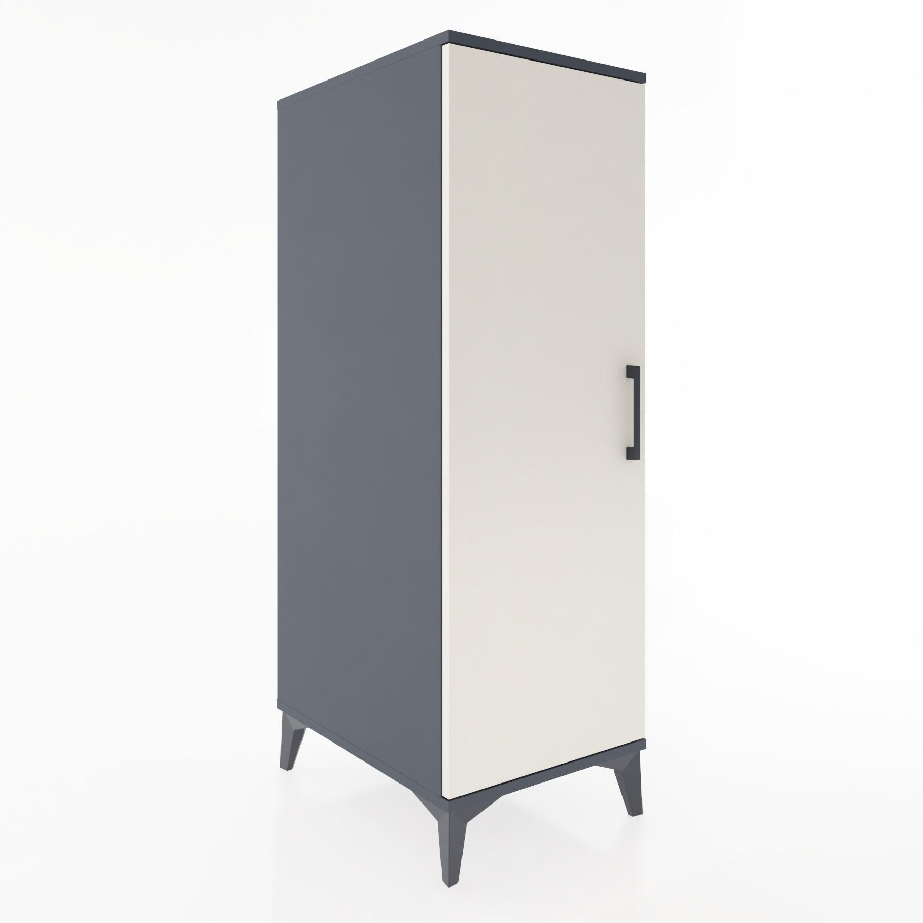 Woodntry Modular Cabinet Anthracite 44x30x122 cm with Door K1-2