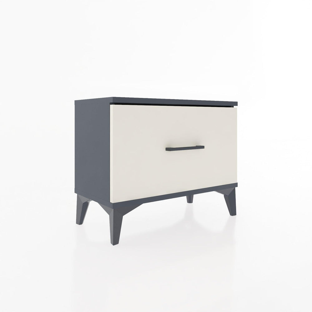 Woodntry Modular Nightstand Anthracite 60x30x36 cm Drawer C1-2