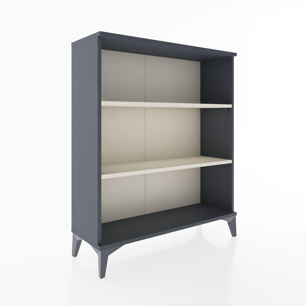 Woodntry Modüler Şifonyer Antrasit 88x30x94 cm Raflı R20-2