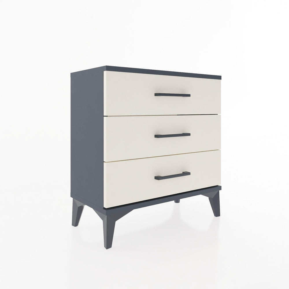 Woodntry Modular Nightstand Anthracite 60x30x52 cm Drawer C1-2