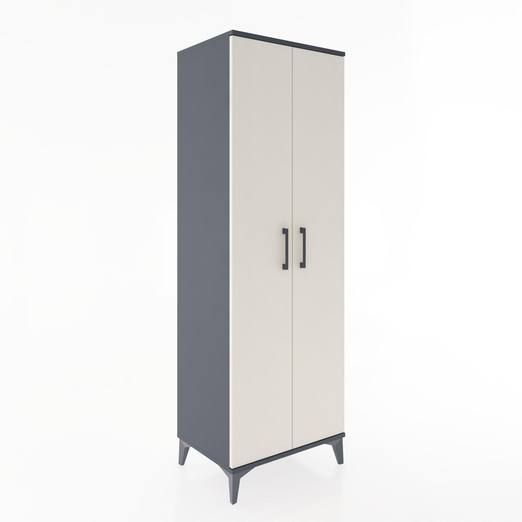 Woodntry Modular Cabinet Anthracite 60x44x170 cm with Cover K9-2