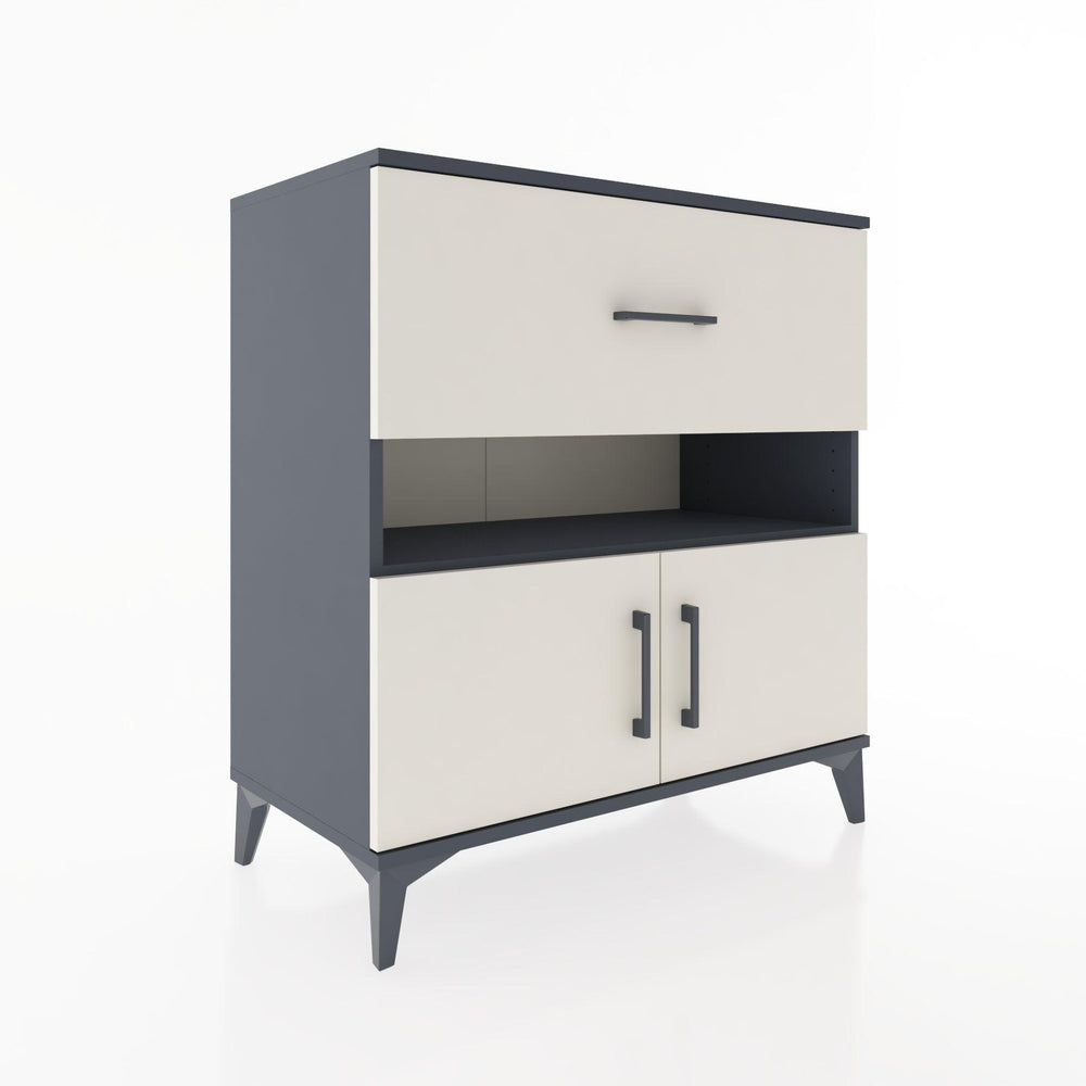 Woodntry Modular Dresser Anthracite 88x44x84 cm Functional F108-2