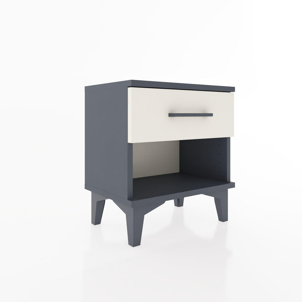 Woodntry Modüler Komodin Çekmece ve Raf 44x30x36 cm Antrasit - Woodntry