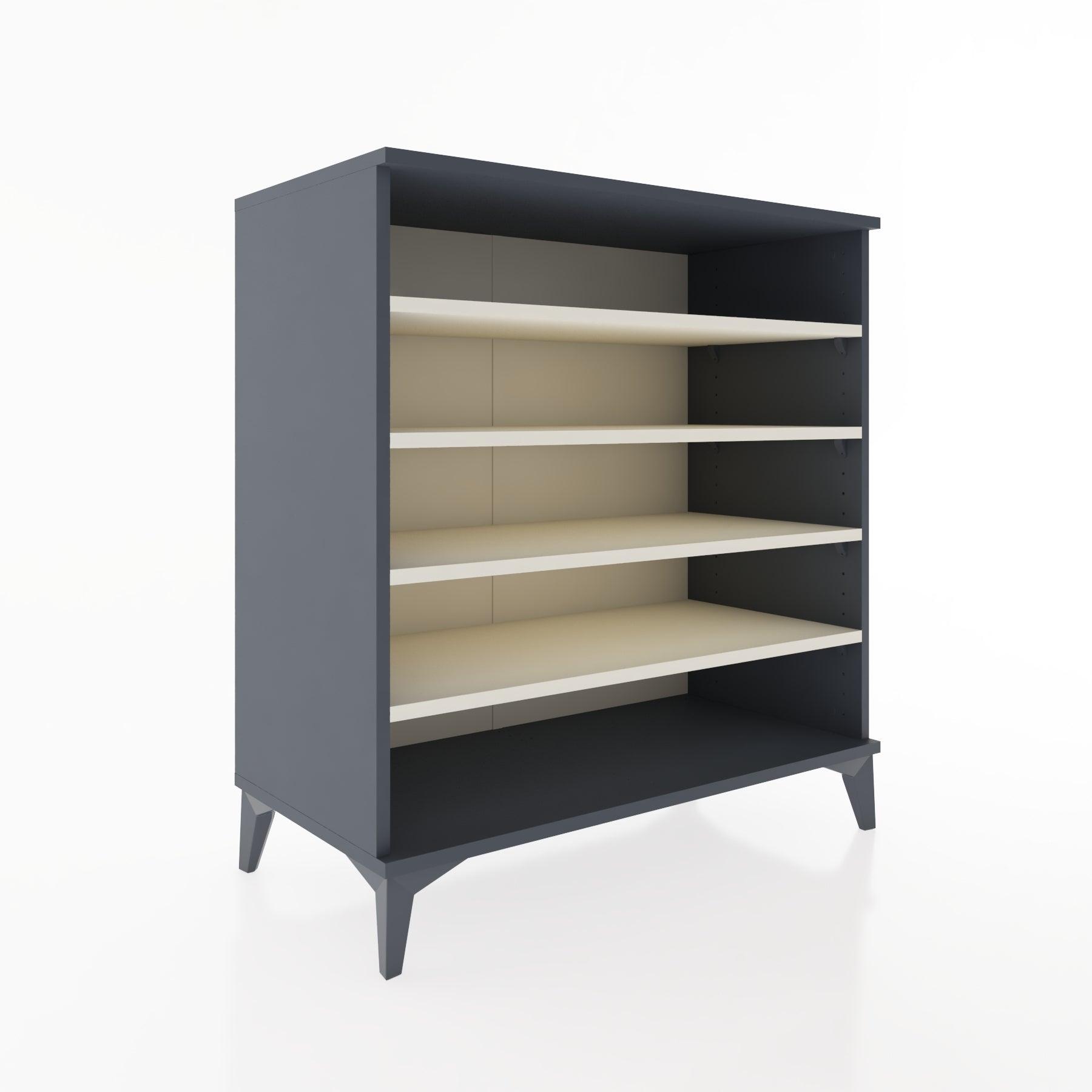 Woodntry Modular Dresser Anthracite 88x44x84 cm Shelf R121-2
