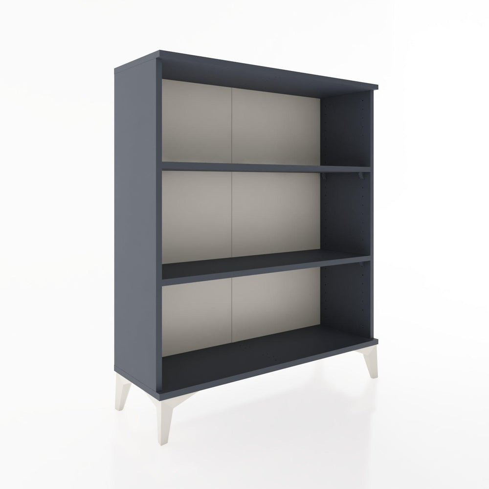 Woodntry Modüler Şifonyer Antrasit 88x30x94 cm Raflı R20-2