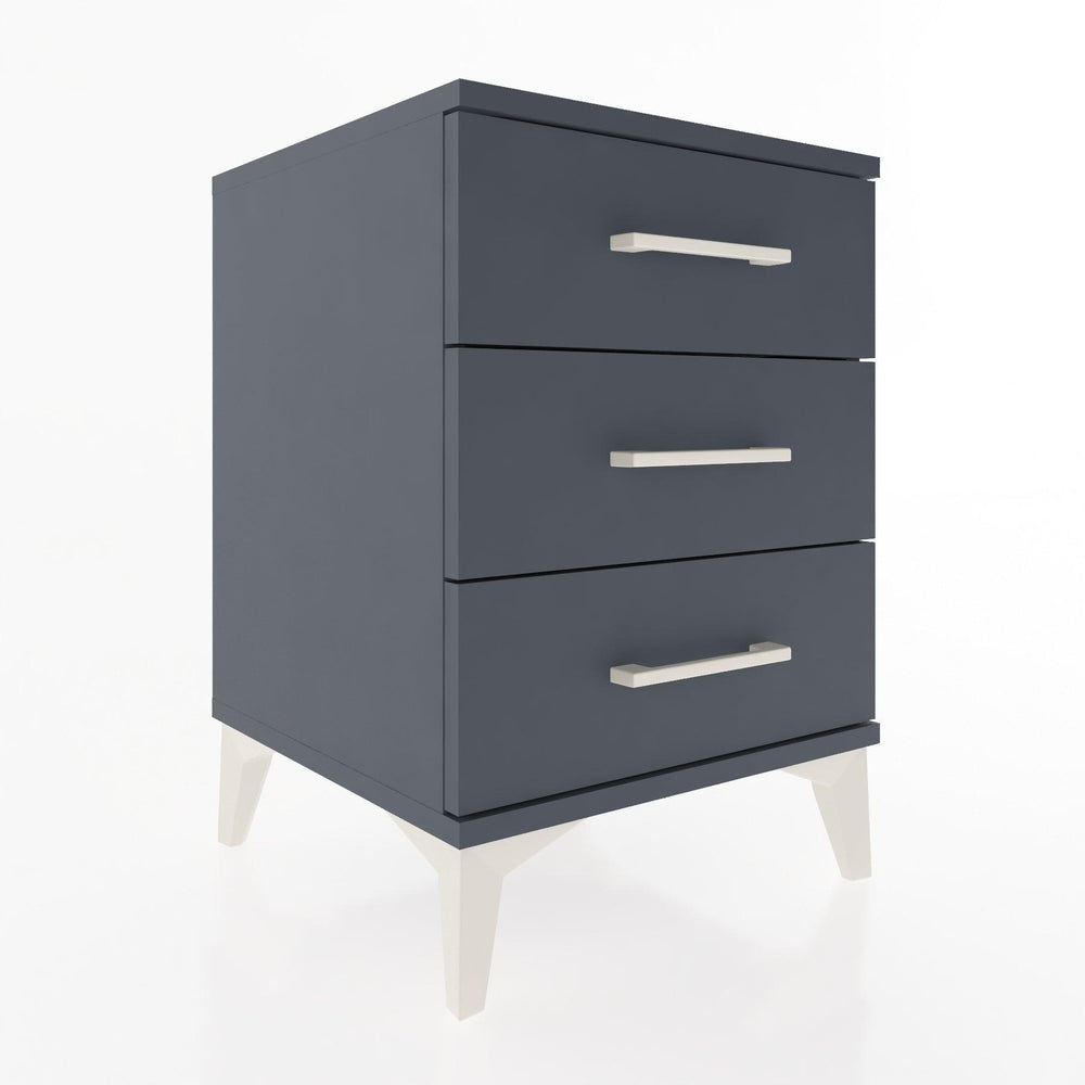 Woodntry Modular Nightstand Anthracite 44x44x52 cm Drawer C1-2