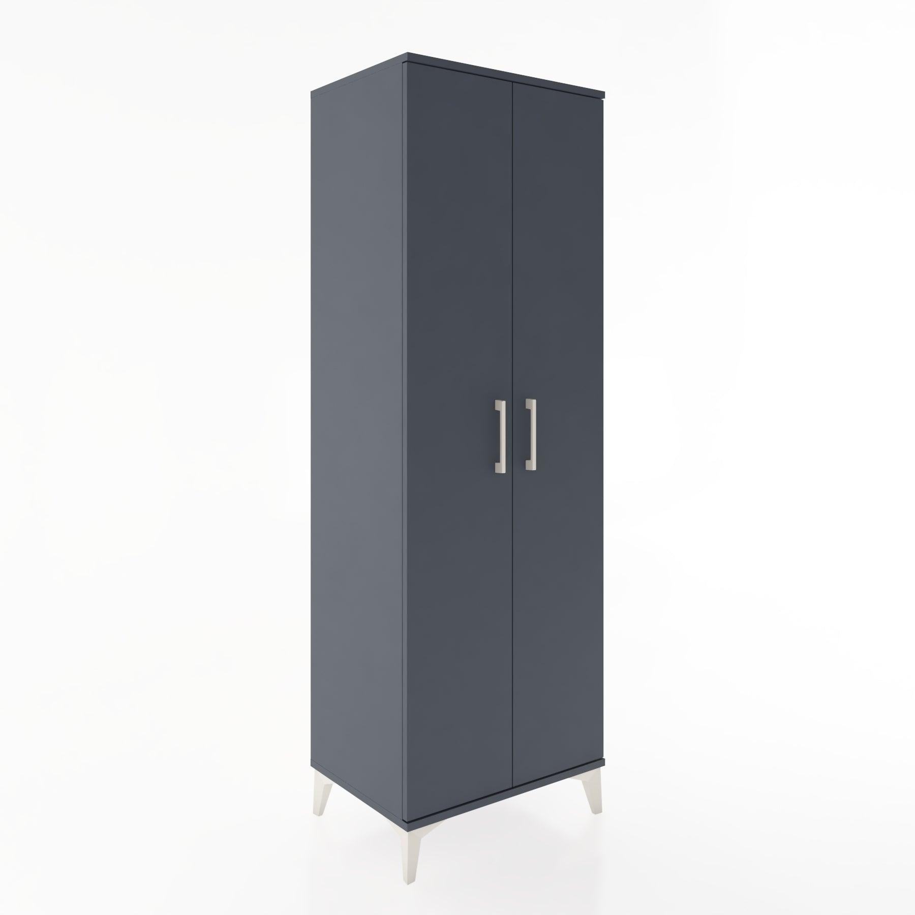 Woodntry Modular Cabinet Anthracite 60x44x170 cm with Cover K9-2