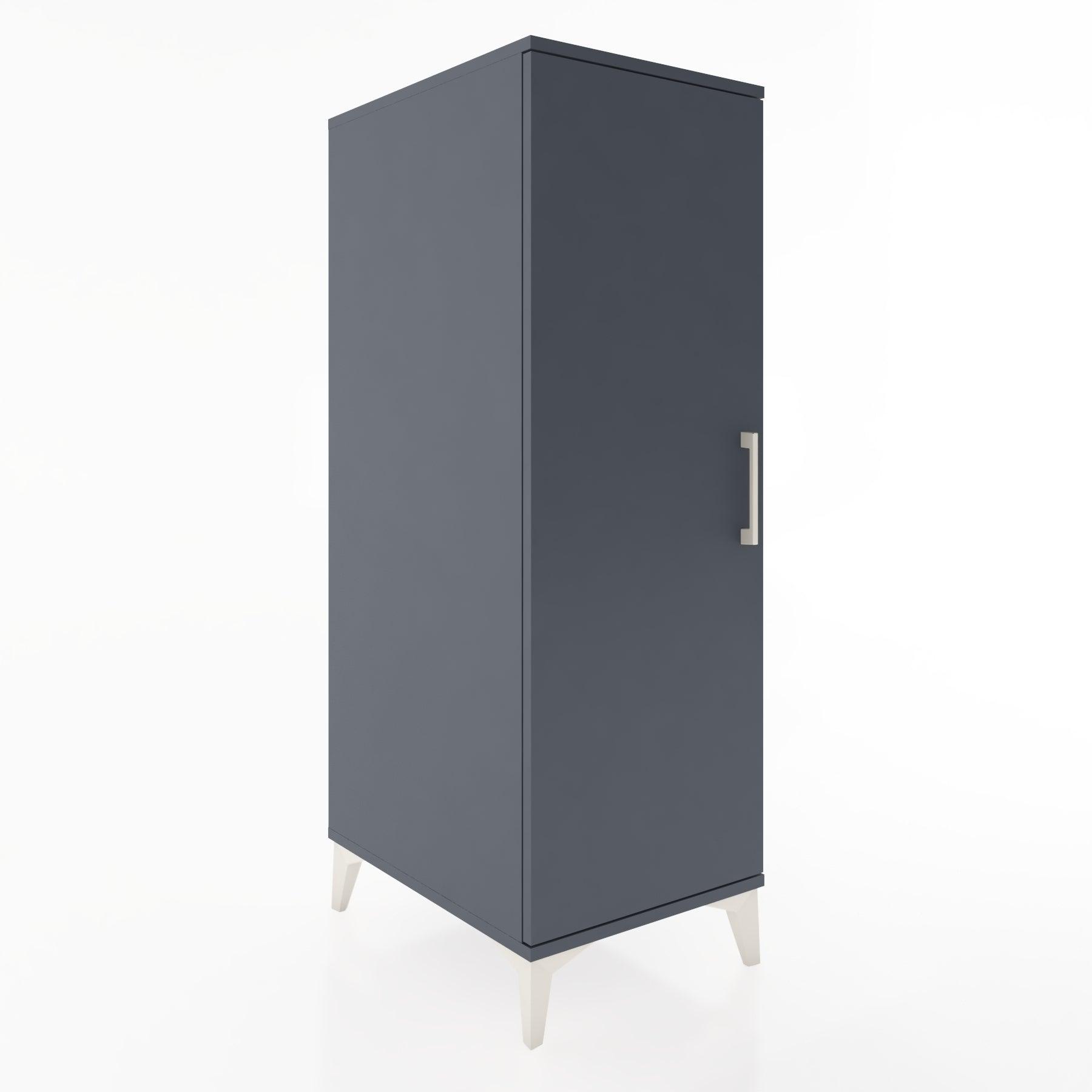 Woodntry Modular Cabinet Anthracite 44x30x122 cm with Door K1-2