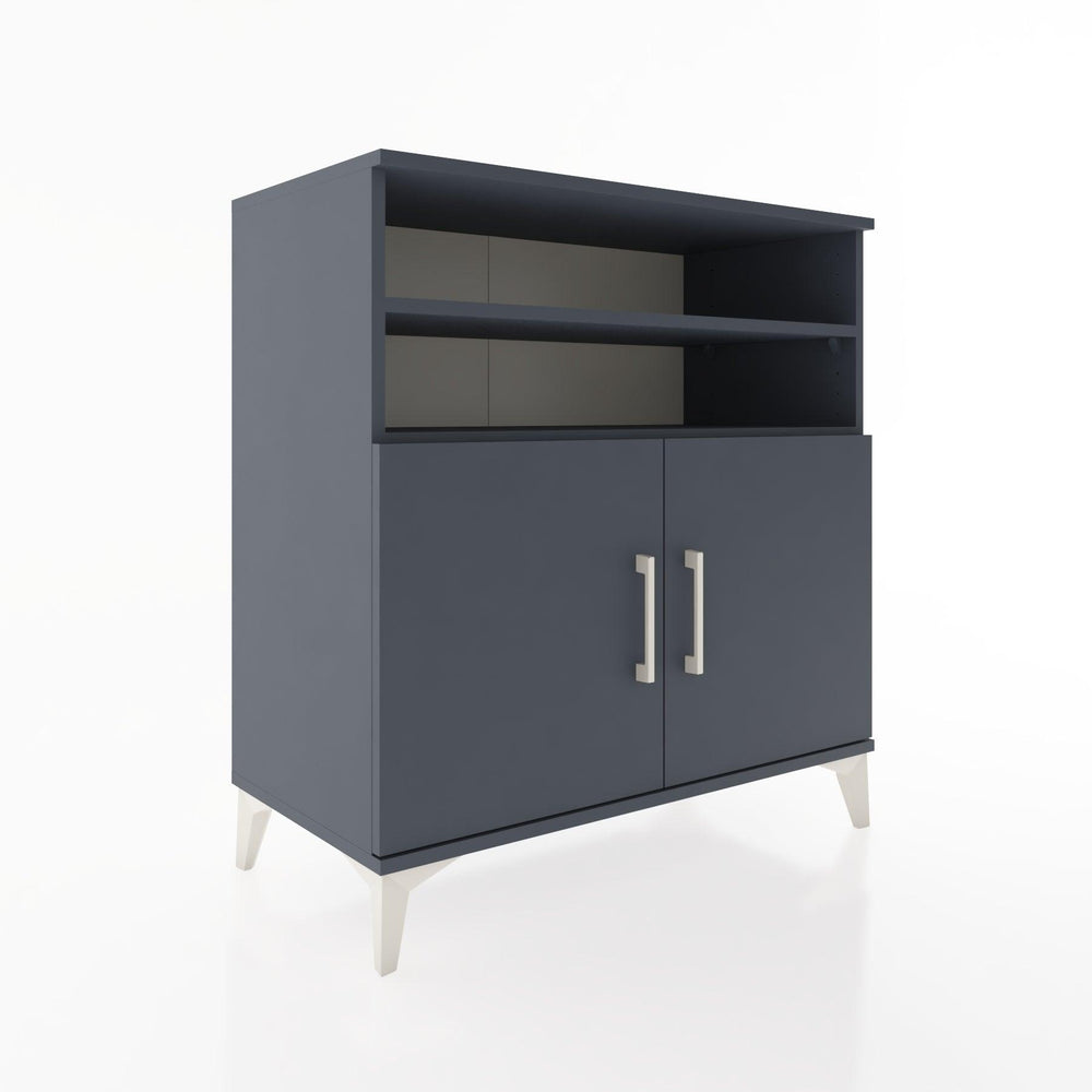 Woodntry Modular Dresser Anthracite 88x44x84 cm with Cover and Shelf KR37-2