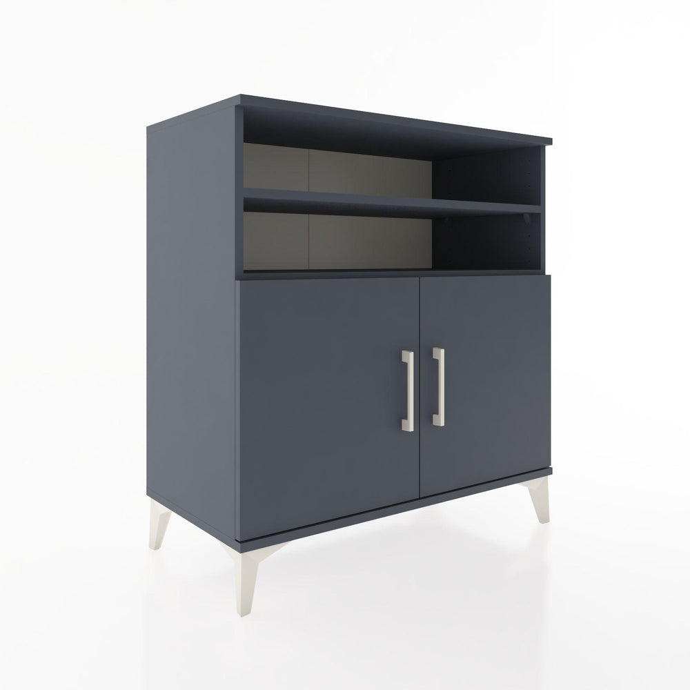 Woodntry Modular Dresser Anthracite 88x44x84 cm with Cover and Shelf KR38-2