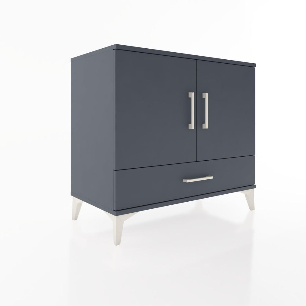 Woodntry Modular Dresser Anthracite 88x44x68 cm with Cover and Drawer KC1-2