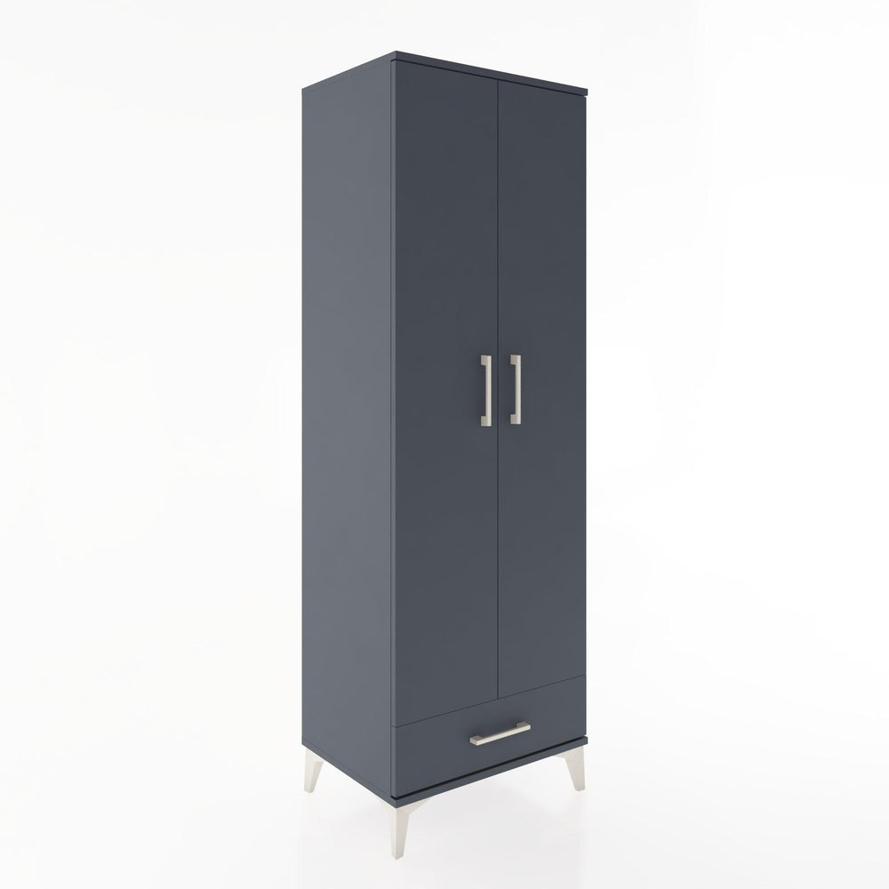 Woodntry Modular Cabinet Anthracite 60x44x170 cm with Doors and Drawers KC8-2