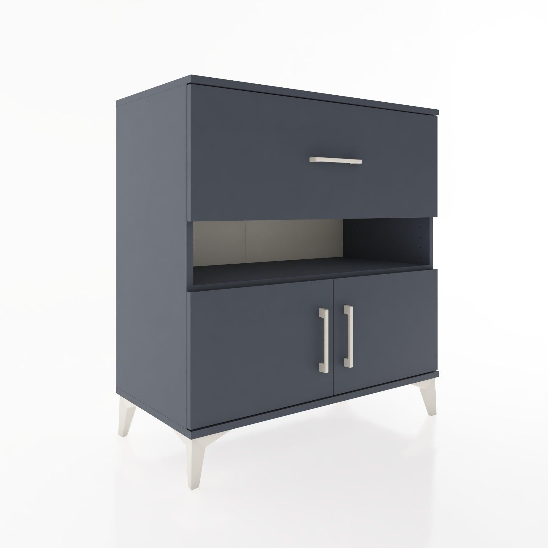Woodntry Modular Dresser Anthracite 88x44x84 cm Functional F107-2