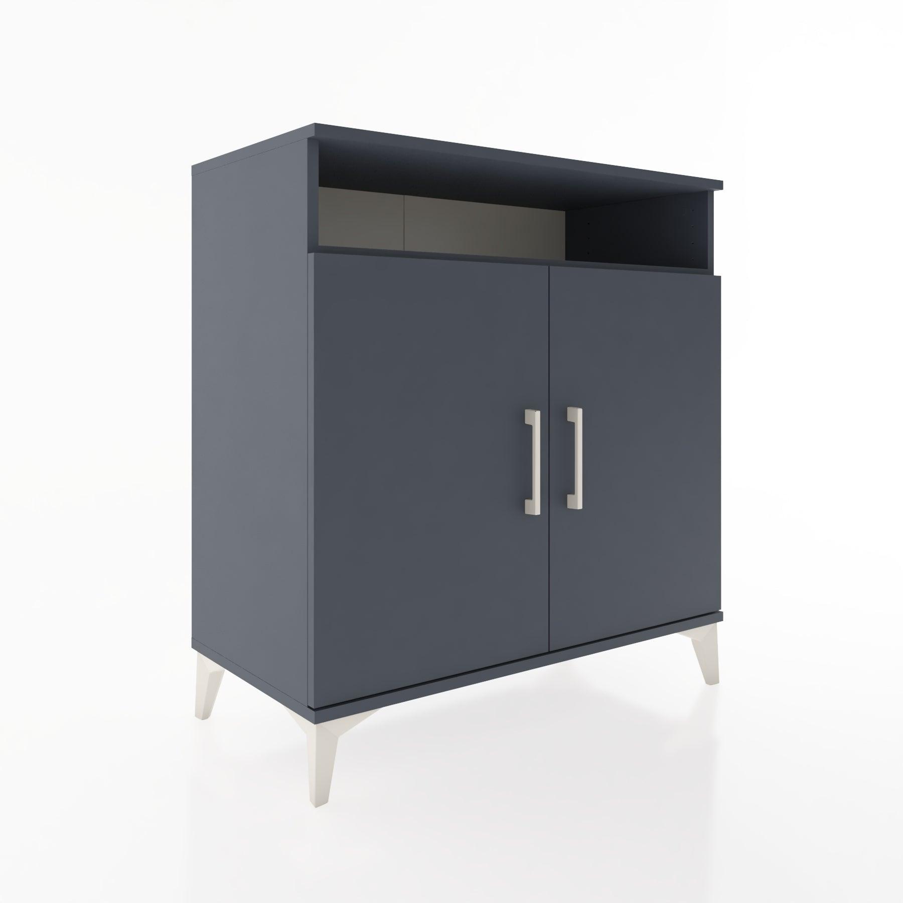 Woodntry Modular Dresser Anthracite 88x44x84 cm with Cover and Shelf KR82-2