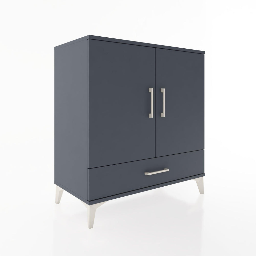 Woodntry Modular Dresser Anthracite 88x44x84 cm with Cover and Drawer KC72-2