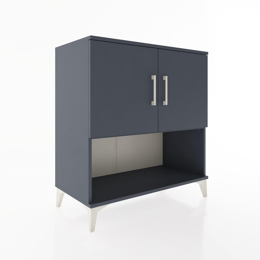 Woodntry Modular Dresser Anthracite 88x44x84 cm with Cover and Shelf KR43-2