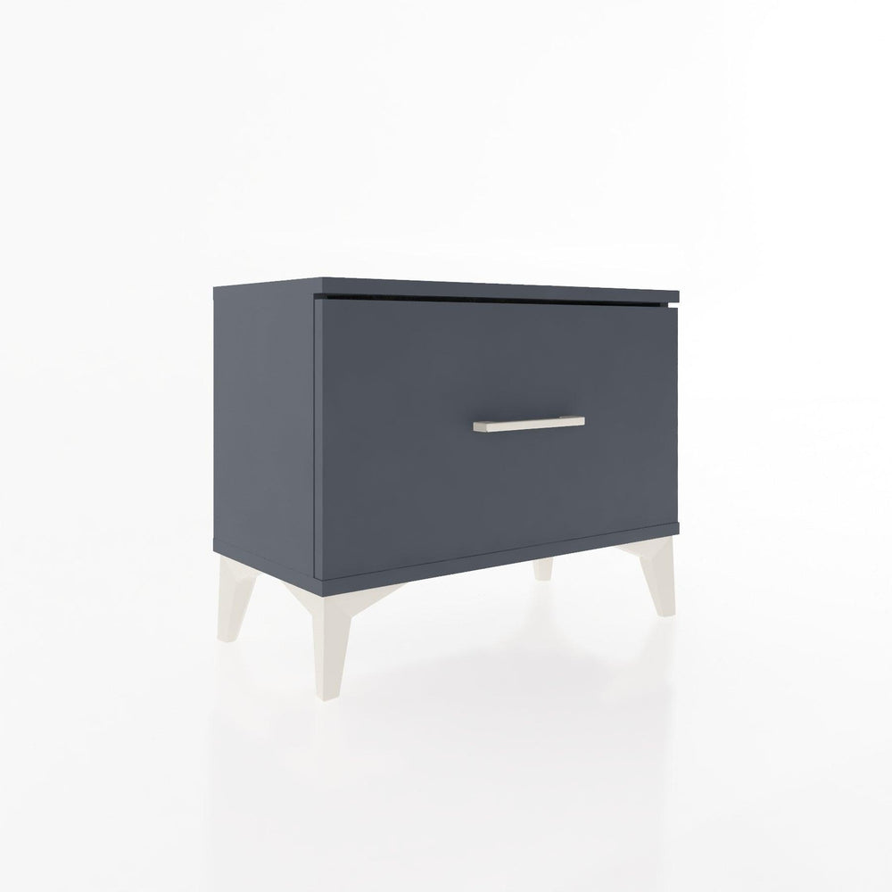 Woodntry Modular Nightstand Anthracite 60x30x36 cm Drawer C1-2