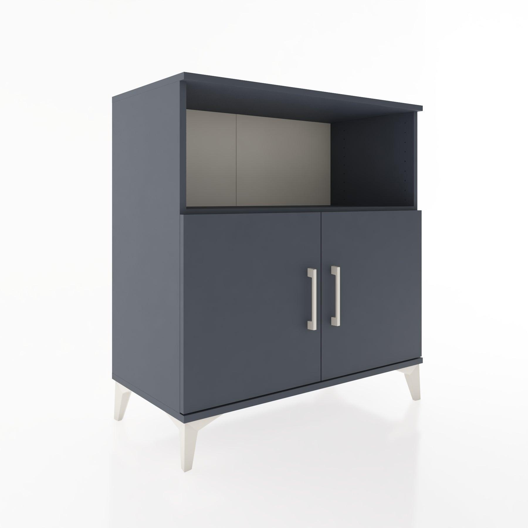 Woodntry Modular Dresser Anthracite 88x44x84 cm with Cover and Shelf KR42-2