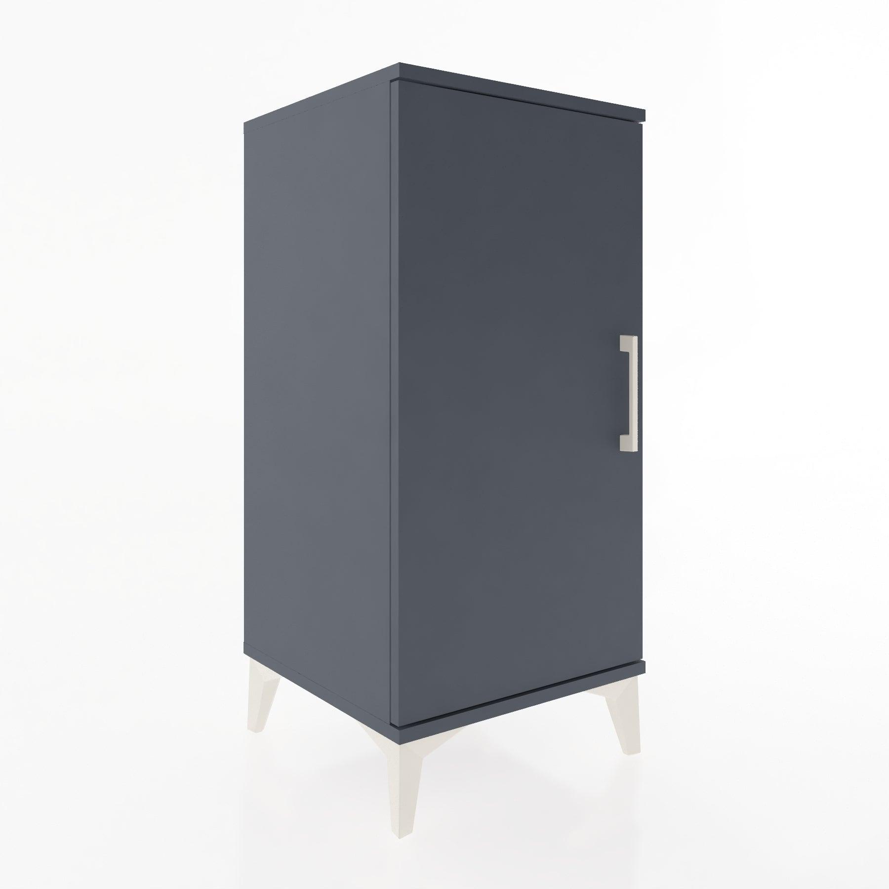 Woodntry Modular Nightstand Anthracite 44x44x84 cm with Lid K23-2