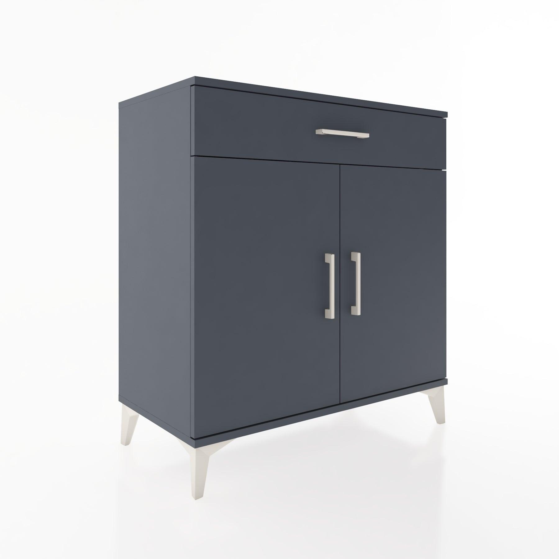 Woodntry Modular Dresser Anthracite 88x44x84 cm with Cover and Drawer KC78-2