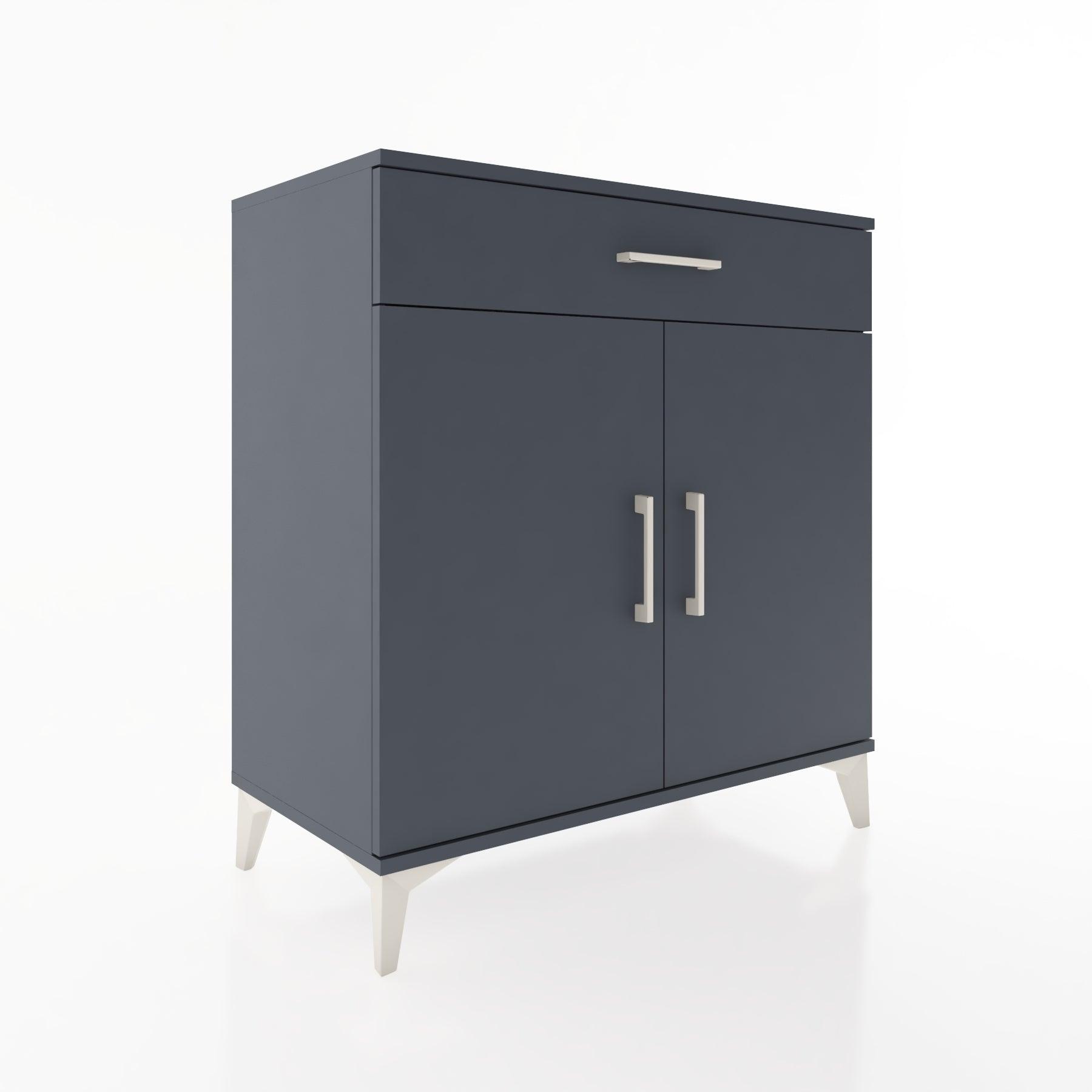 Woodntry Modular Dresser Anthracite 88x44x84 cm with Cover and Drawer KC80-2