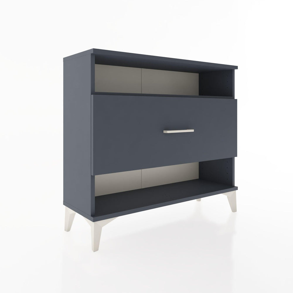 Woodntry Modüler Şifonyer Raf ve Çekmece V2 88x30x68 cm Antrasit - Woodntry