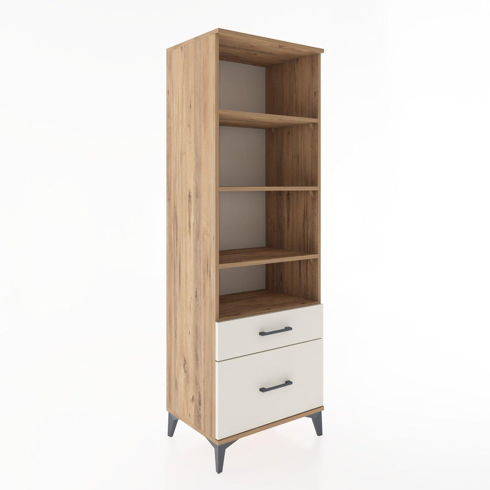 Woodntry Modular Cabinet Pine 60x44x170 cm with Drawers and Shelves CR43-3