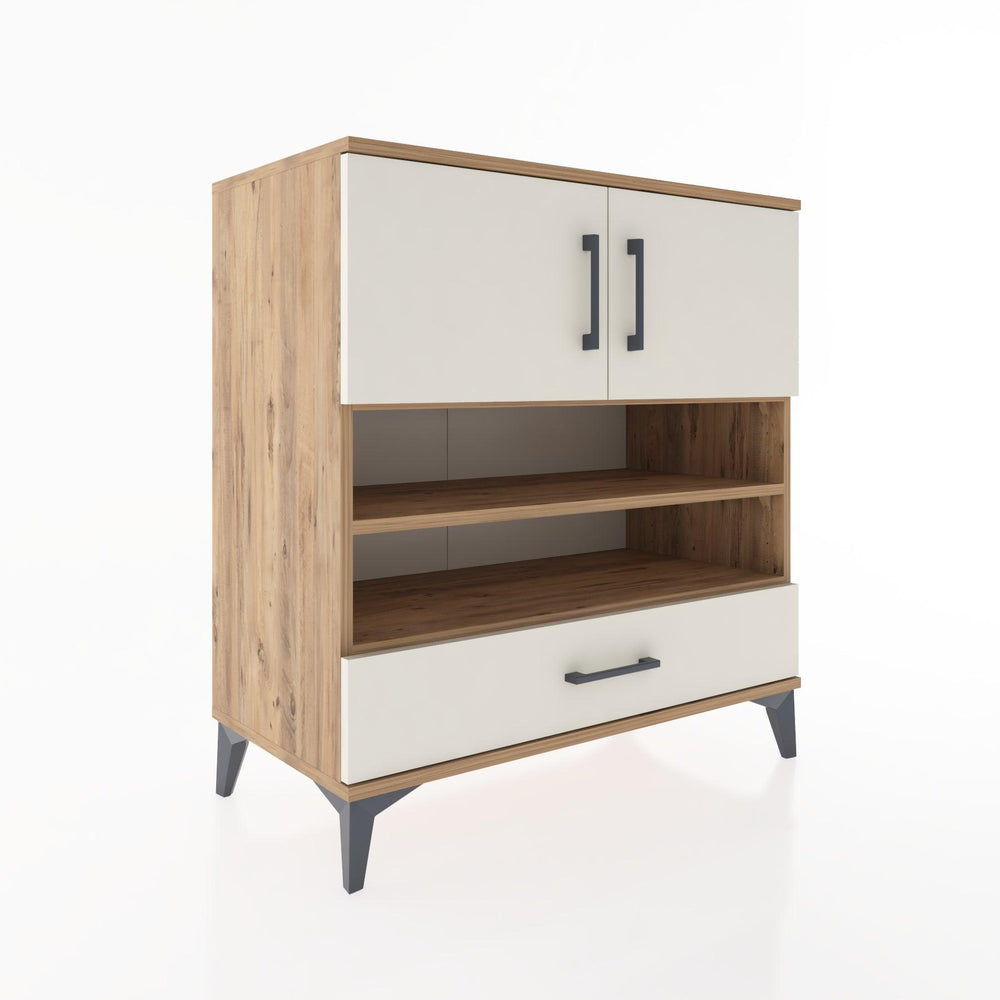 Woodntry Modüler Şifonyer Çam 88x44x84 cm Fonksiyonel F93-3