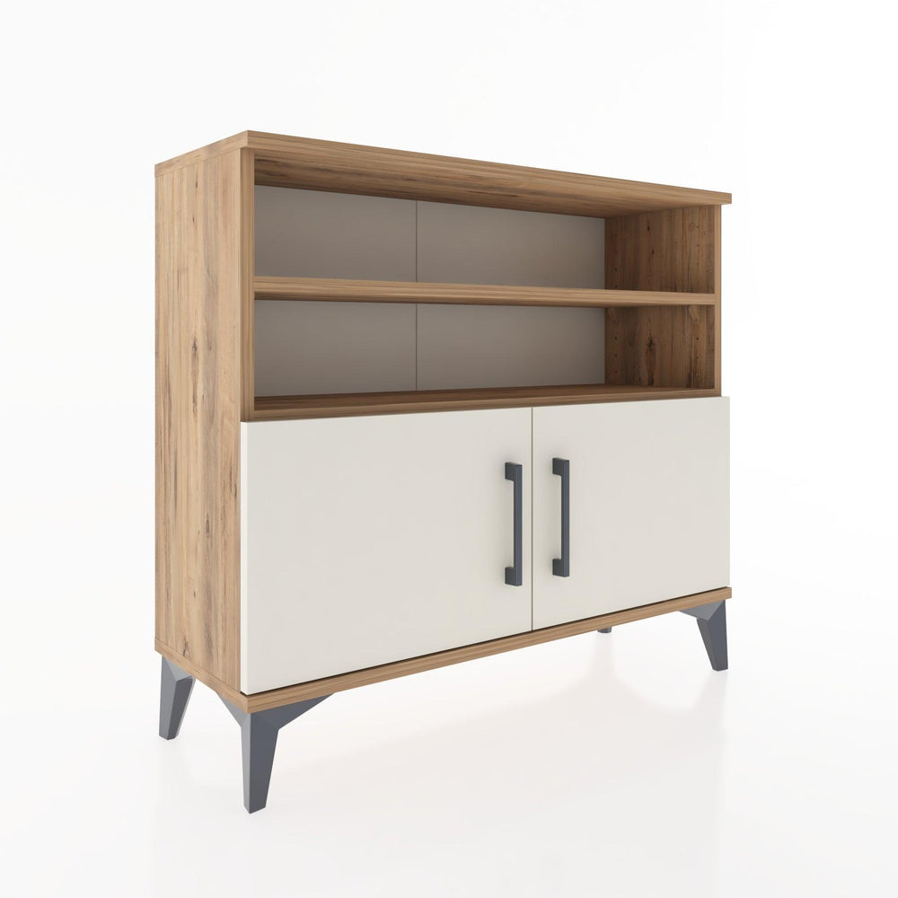 Woodntry Modüler Şifonyer Çekmece Raf Kapaklı 88x30x68 cm Aytaşı - Woodntry