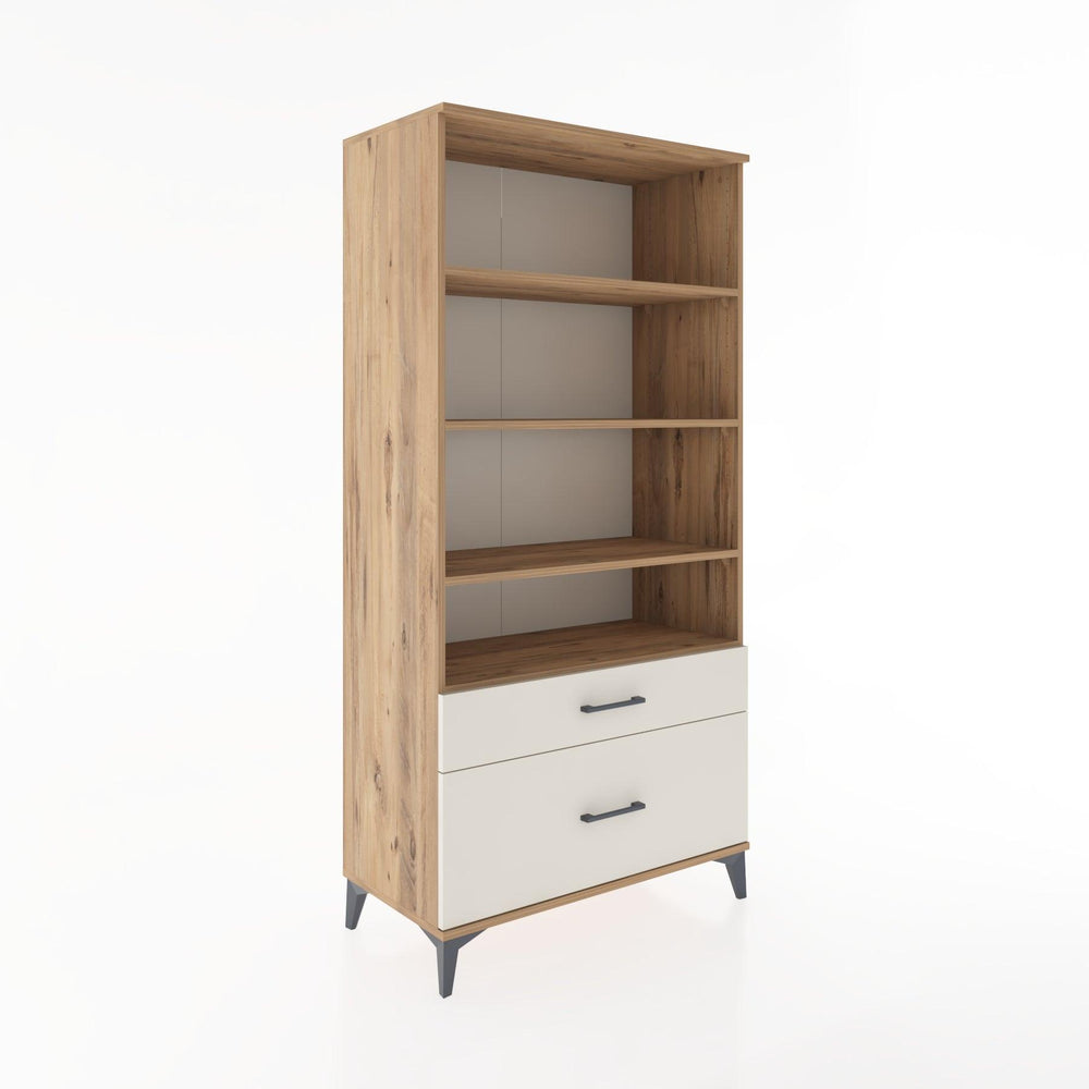 Woodntry Modular Cabinet Pine 88x44x170 cm with Drawers and Shelves CR43-3