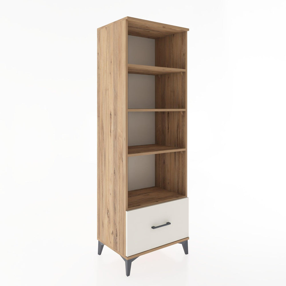 Woodntry Modular Cabinet Pine 60x44x170 cm with Drawers and Shelves CR44-3