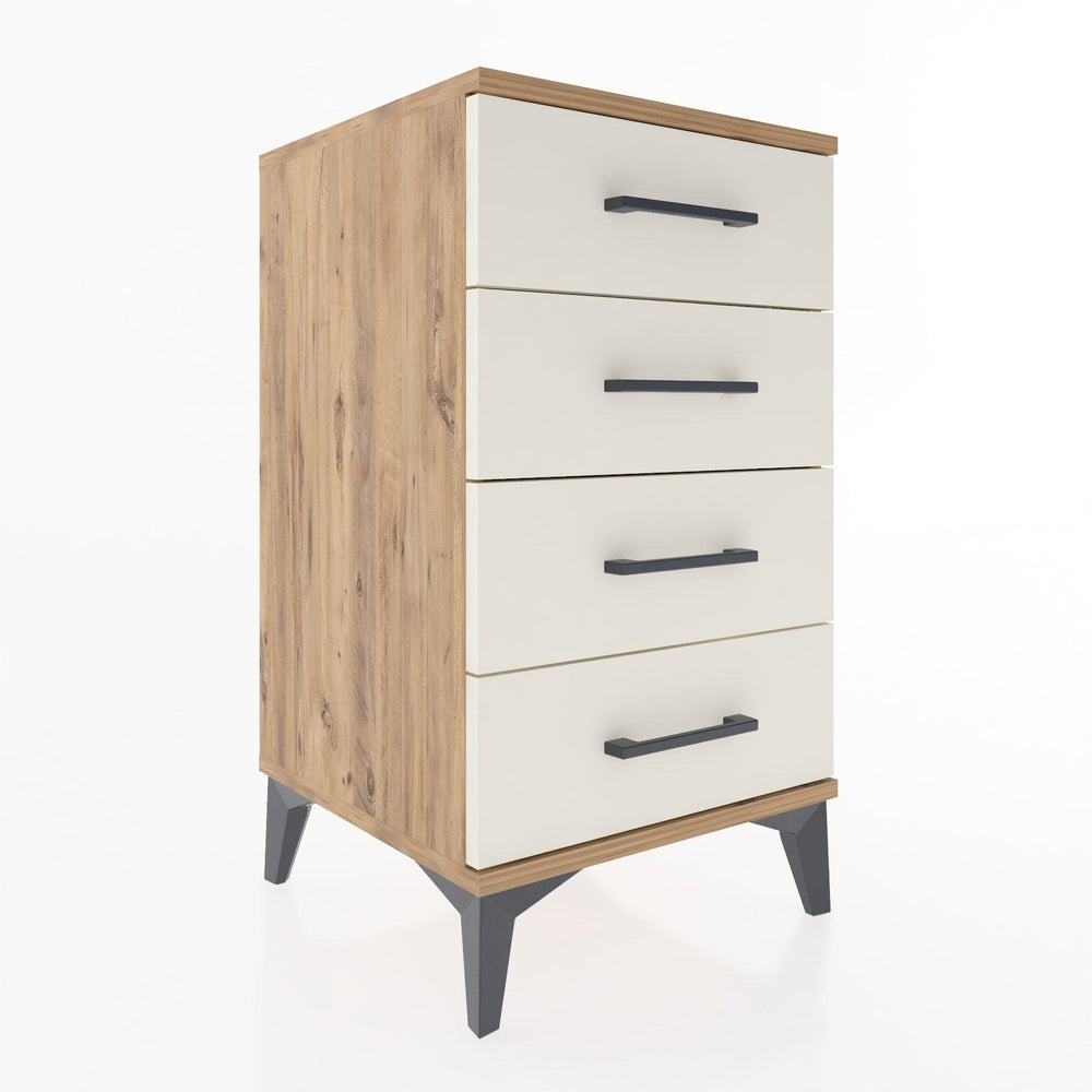 Woodntry Modular Nightstand Pine 44x44x68 cm Drawer C1-3