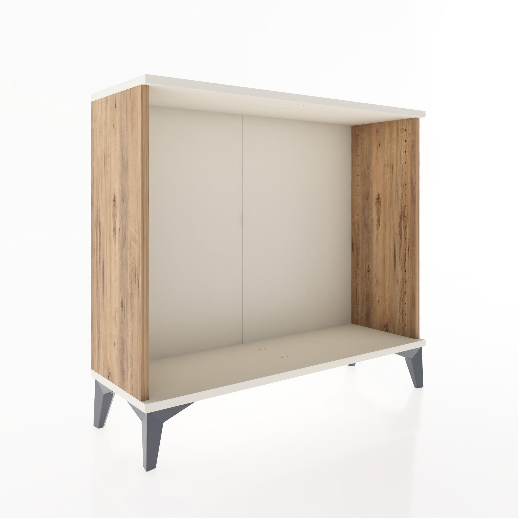 Woodntry Modüler Şifonyer Tek Bölmeli 88x30x68 cm Çam - Woodntry