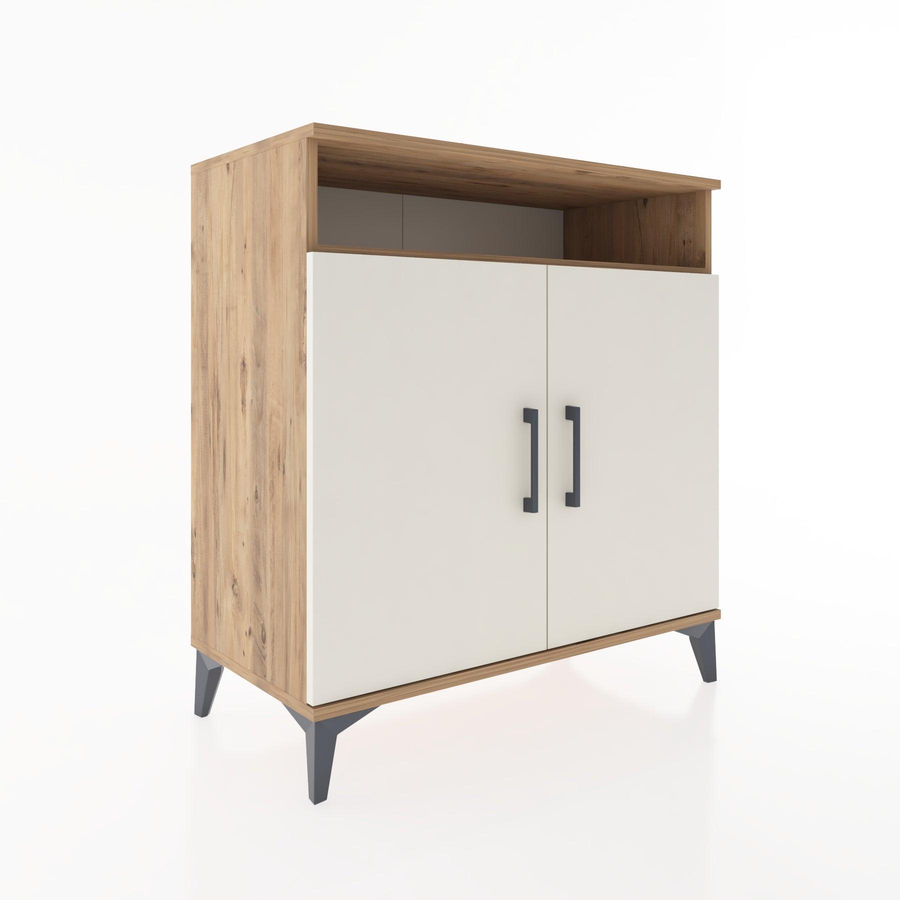 Woodntry Modular Dresser Pine 88x44x84 cm with Cover and Shelf KR84-3