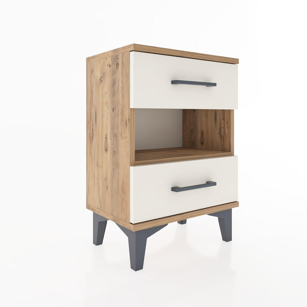 Woodntry Modüler Komodin Çekmece ve Raf 44x30x52 cm Çam - Woodntry