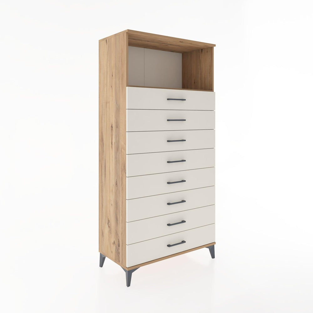 Woodntry Modular Cabinet Pine 88x44x170 cm with Drawers and Shelves CR32-3