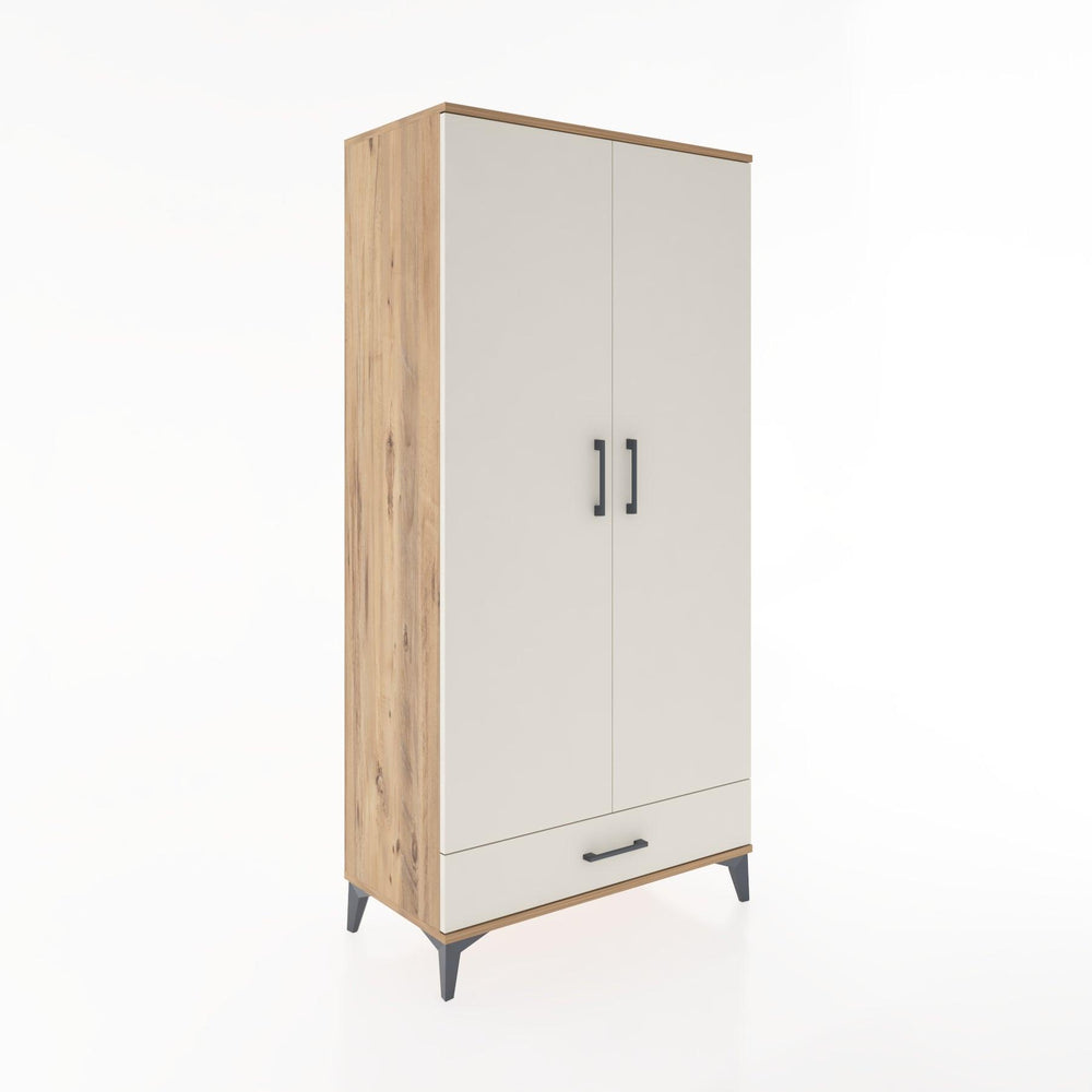 Woodntry Modular Cabinet Pine 88x44x170 cm with Doors and Drawers KC30-3