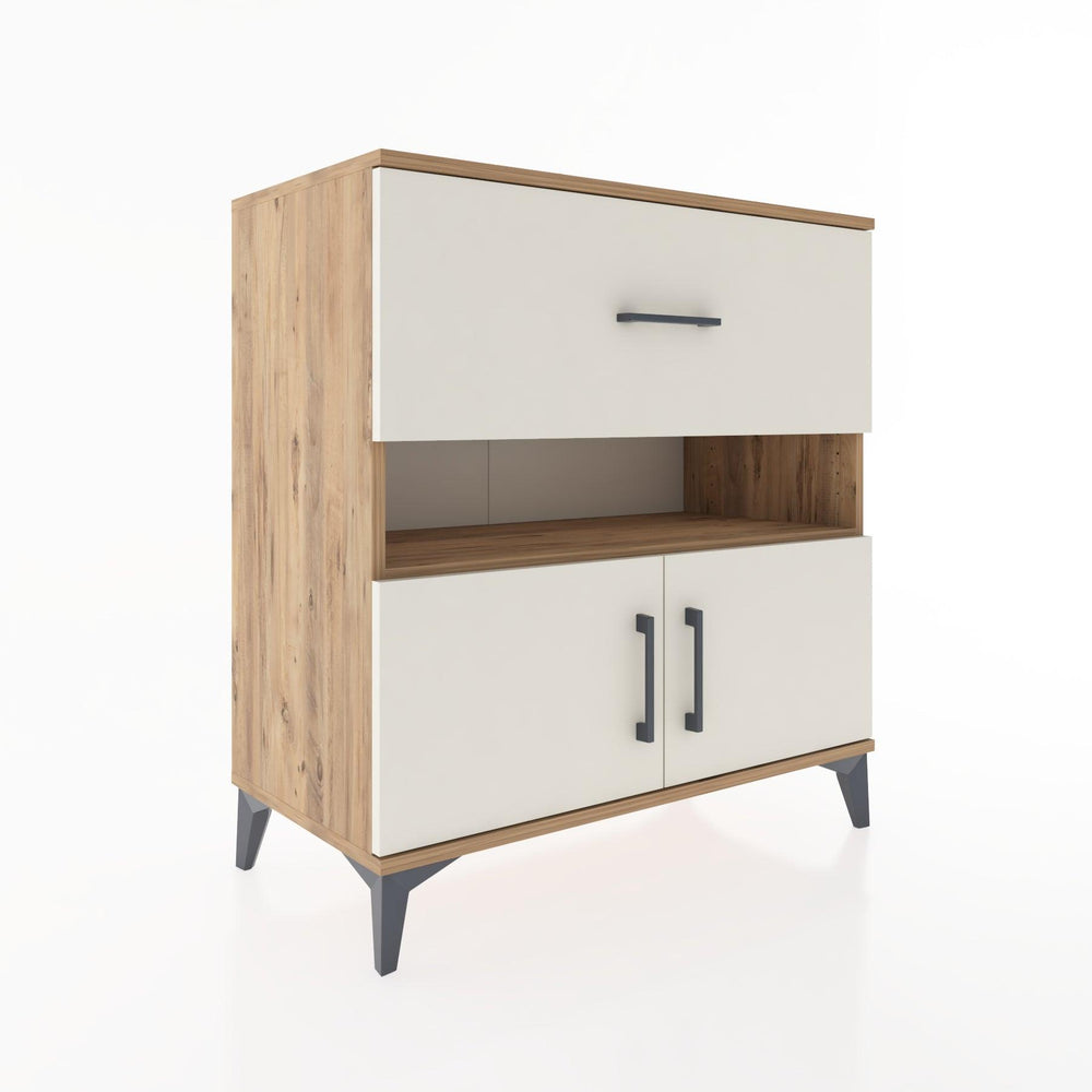 Woodntry Modüler Şifonyer Çam 88x44x84 cm Fonksiyonel F108-3