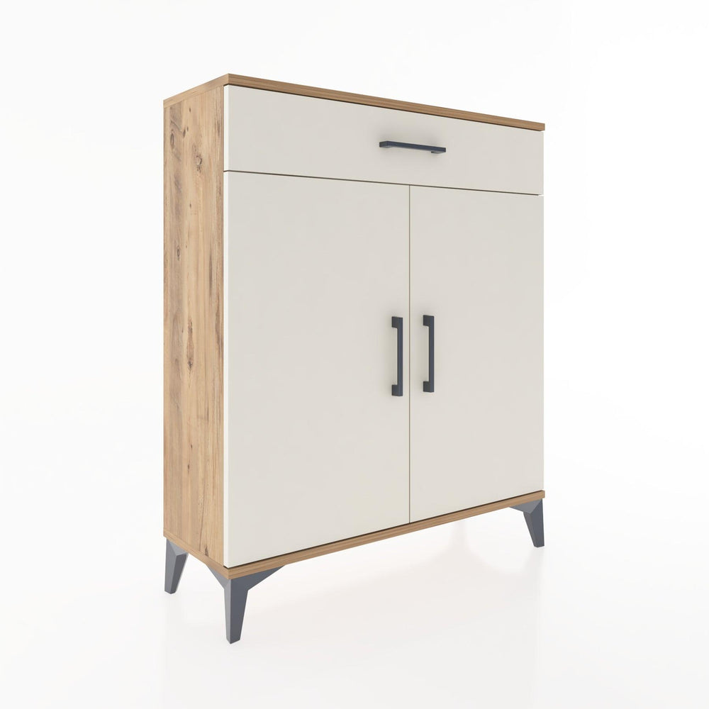 Woodntry Modular Dresser Pine 88x30x94 cm with Cover and Drawer KC1-3