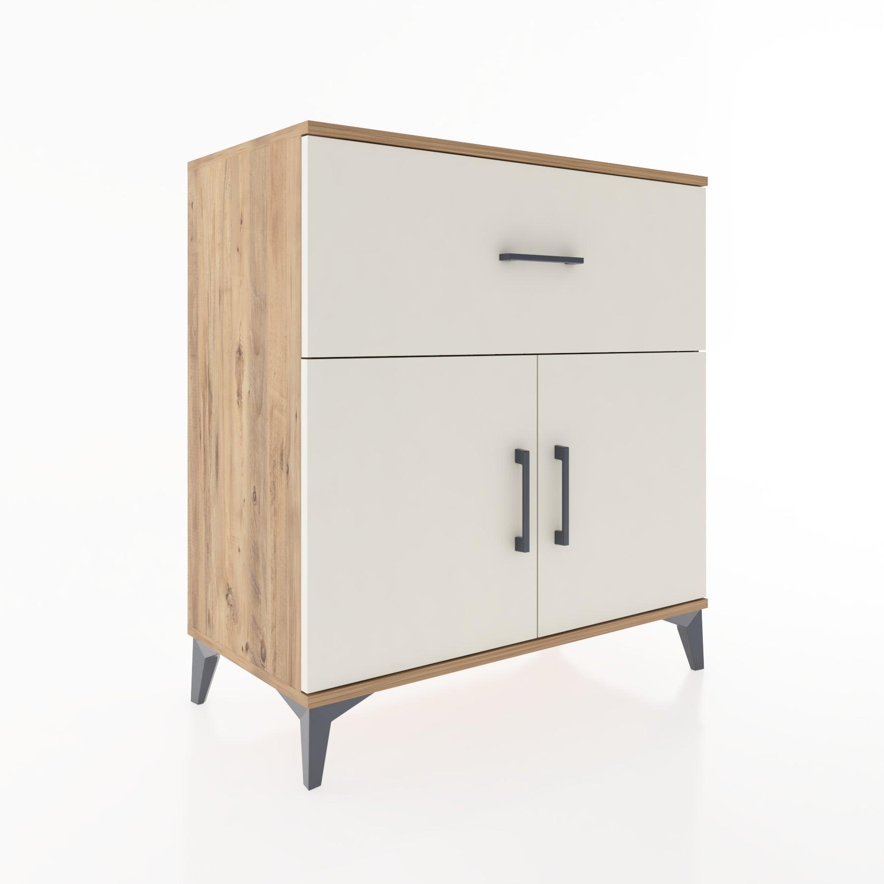 Woodntry Modular Dresser Pine 88x44x84 cm with Cover and Drawer KC49-3