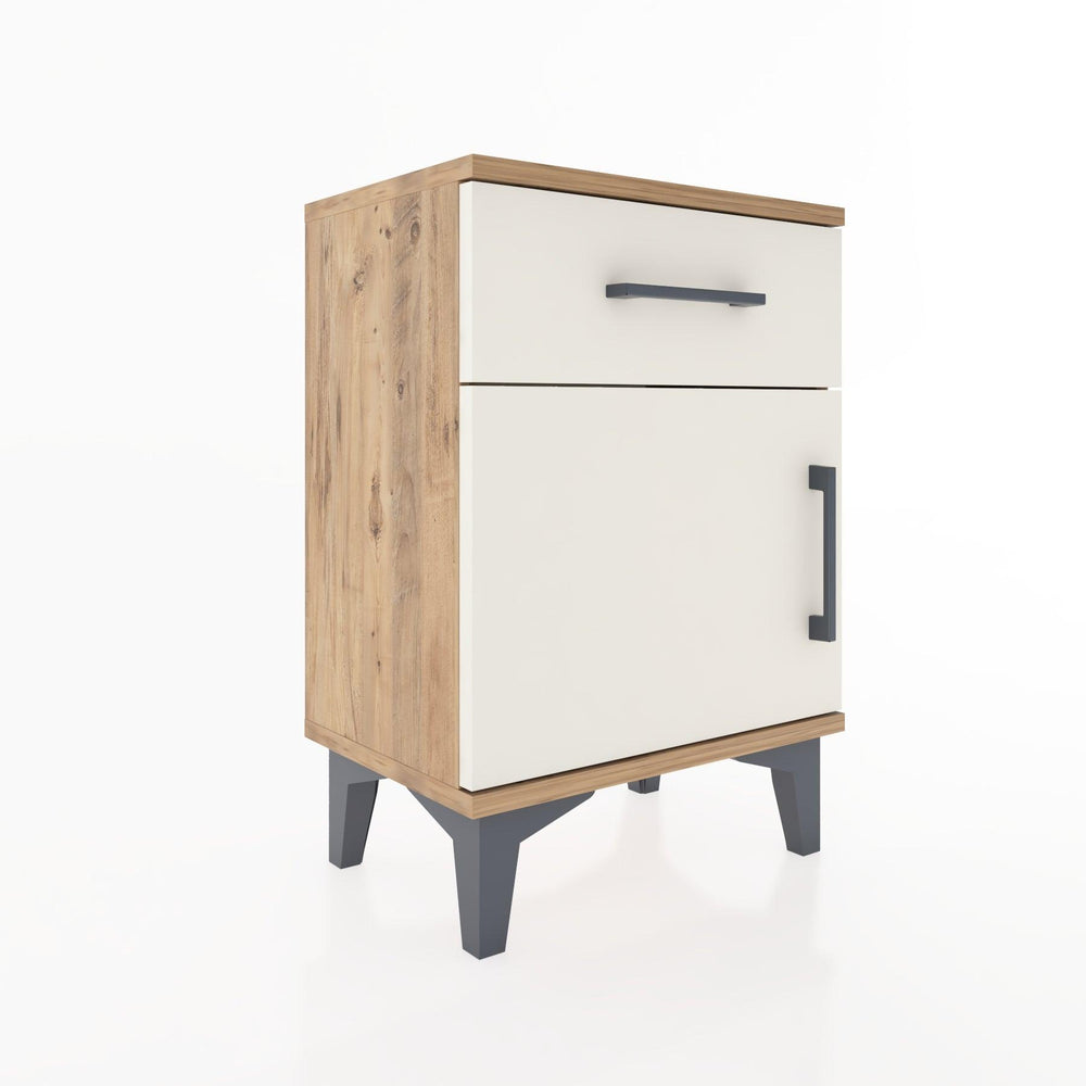 Woodntry Modüler Komodin Çekmece ve Kapaklı 44x30x52 cm Çam - Woodntry