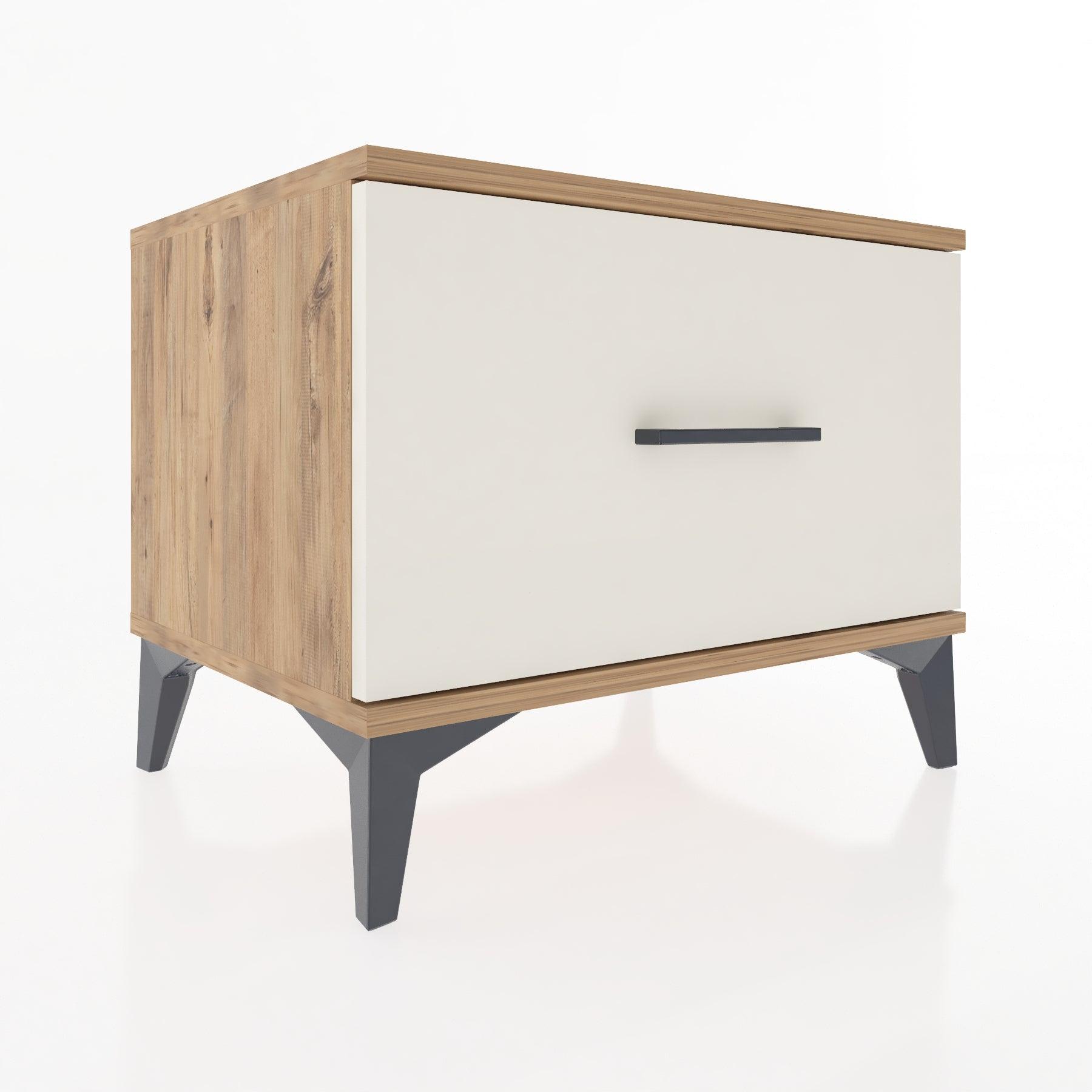 Woodntry Modular Nightstand Pine 60x44x68 cm Drawer C1-3