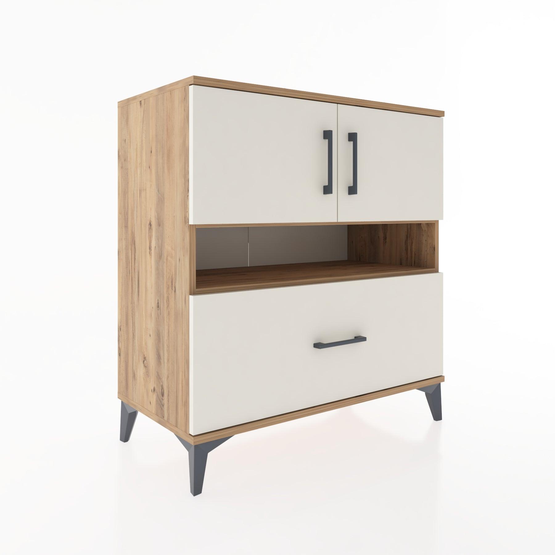 Woodntry Modular Dresser Pine 88x44x84 cm Functional F112-3