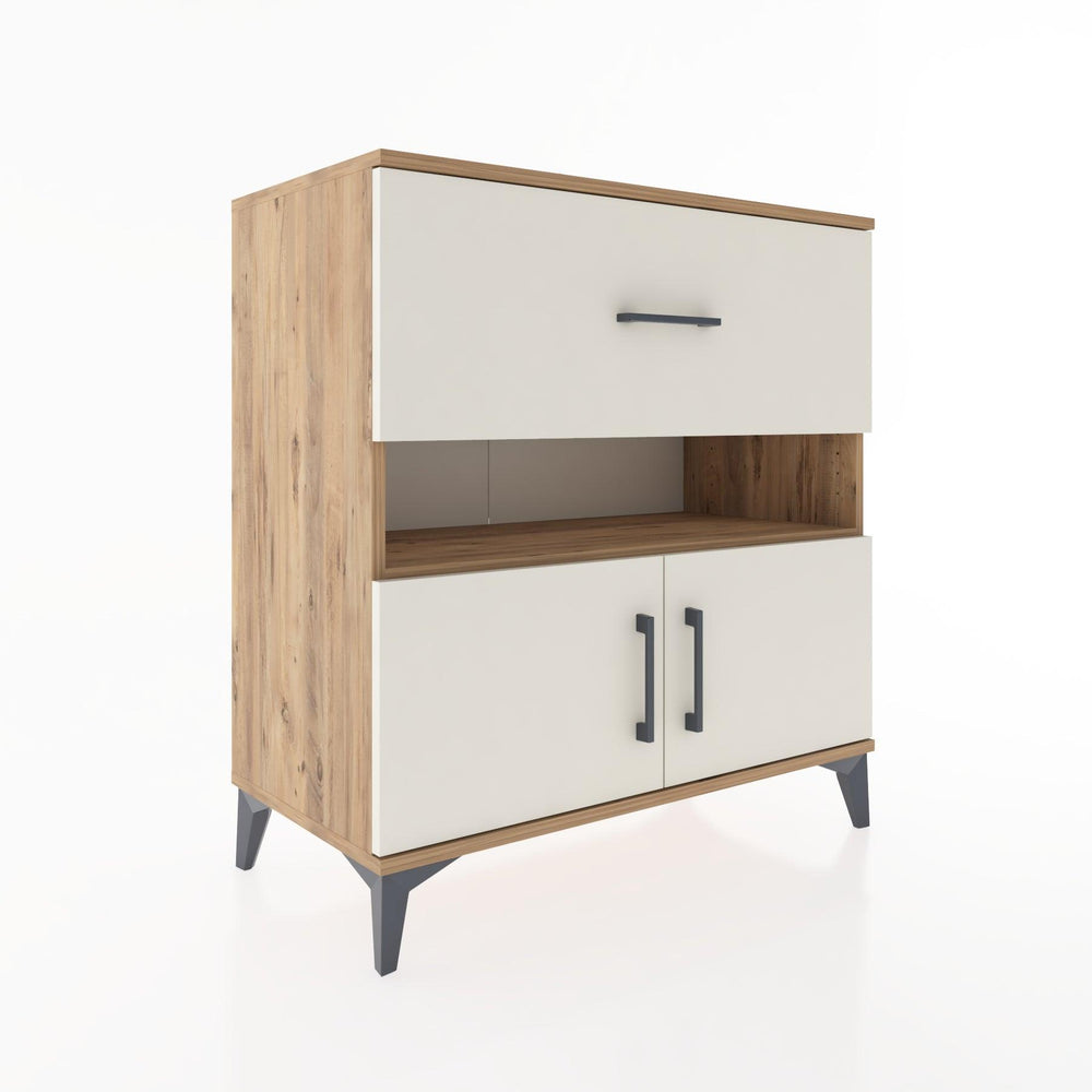 Woodntry Modüler Şifonyer Çam 88x44x84 cm Fonksiyonel F107-3