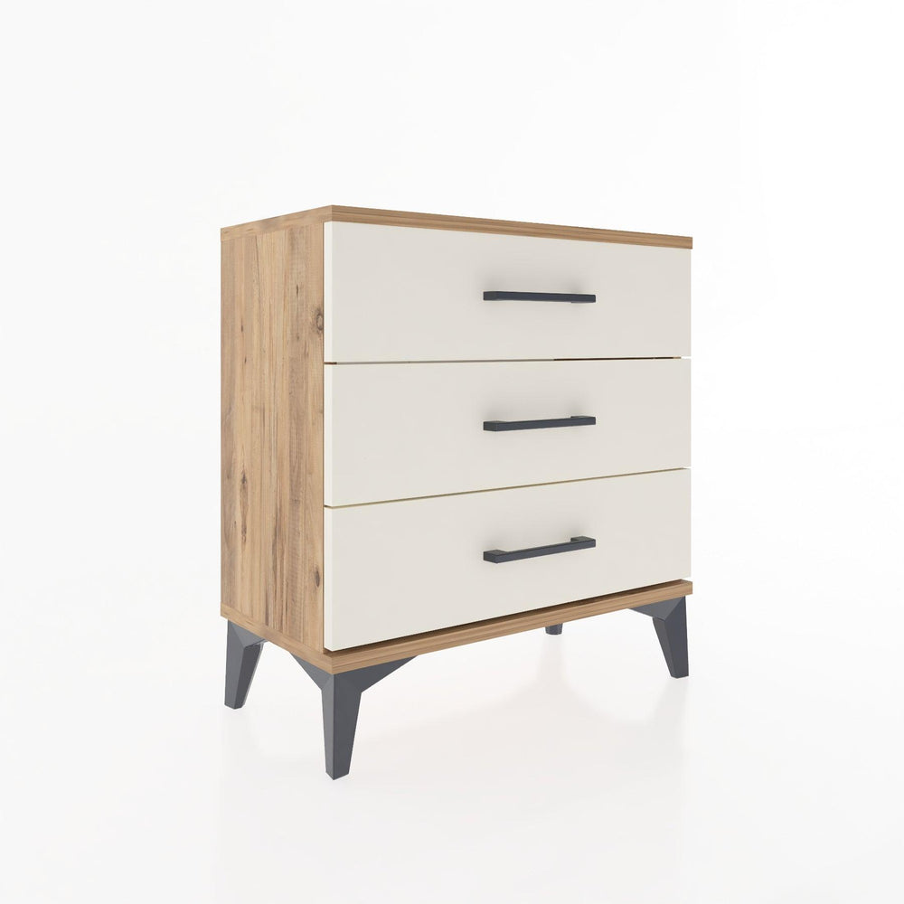 Woodntry Modular Nightstand Pine 60x30x52 cm Drawer C1-3